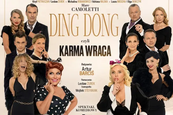 Kup online wejściówkę na DING DONG czyli KARMA WRACA – farsa małżeńska z rewanżem! w Warszawa