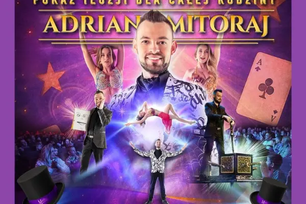 Bilety już w sprzedaży na Iluzjonista Adrian Mitoraj - Pabianice