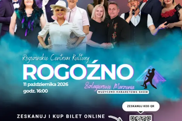 Promocja na bilety na Szlagierowe Marzenia w Rogoźno