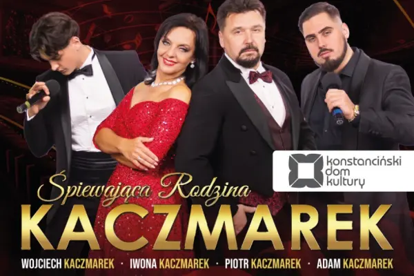 Kup bilet teraz na Śpiewająca Rodzina Kaczmarków w Konstancin-Jeziorna