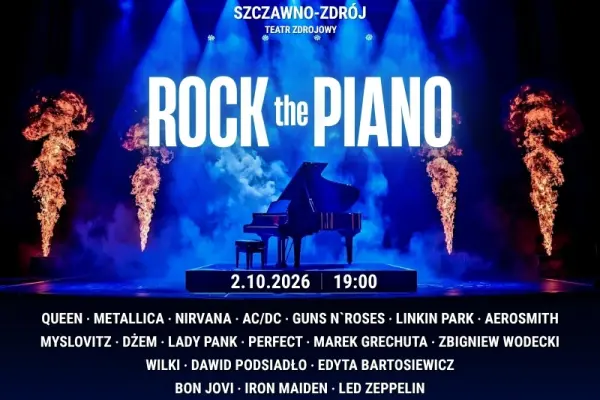 Zdobądź miejsce na Rock The Piano w Szczawno-Zdrój