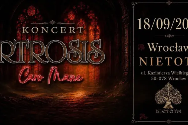 Wejściówka na Artrosis & Caro Mane w Wrocław już dostępna
