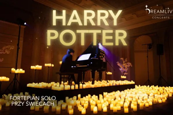 Twoje bilety na Harry Potter: Fortepian przy świecach w Kraków
